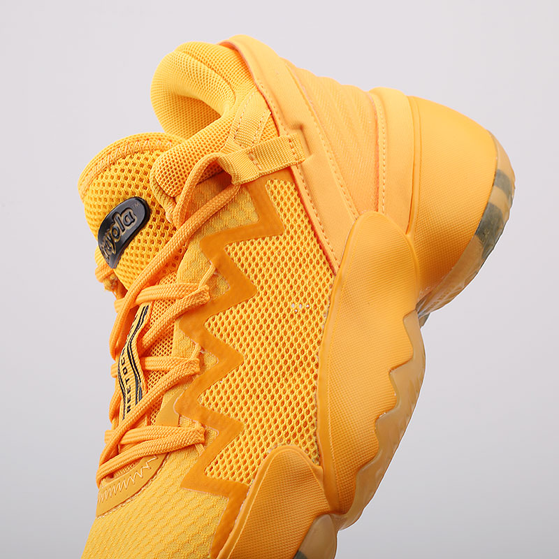  желтые баскетбольные кроссовки adidas D.O.N. Issue 2 FW8518 - цена, описание, фото 6